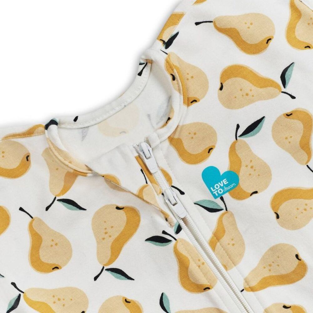 Love To Dream Swaddle Up Sleep Sack- Cotton 1.0 TOG - Pears - S - Picture 4 of 4
